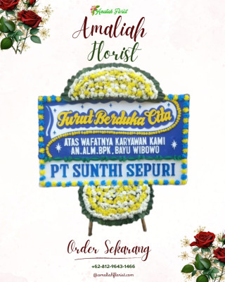 Papan Bunga Duka di Batu Besar